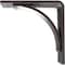 Ekena Millwork Morris Steel Bracket, Hammered Gray 3"W x 6"D x 6"H BKTM03X06X06MOHGY - alternate 7
